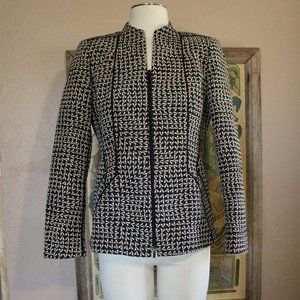 LAFAYETTE 148 New York elegant zippered jacket Sz.6